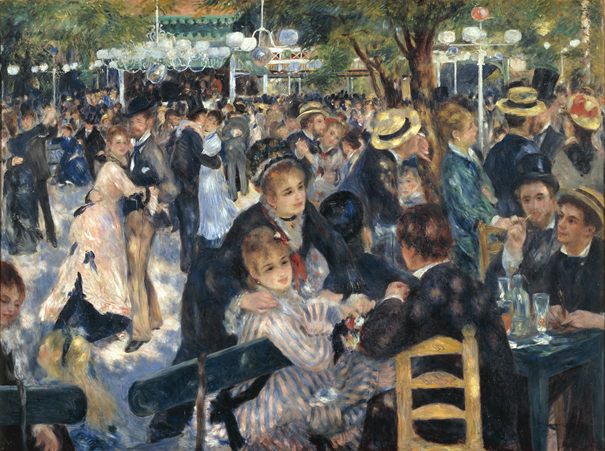Le bal du Moulin de la Galette – Auguste Renoir 