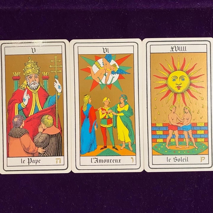 Le couple dans le Tarot de Marseille