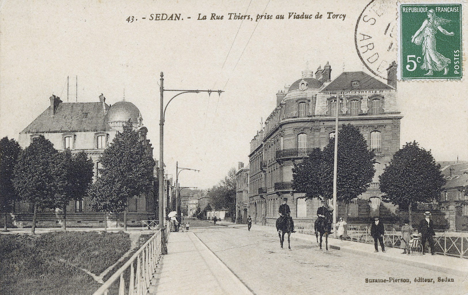 Rue thiers depuis le viaduc