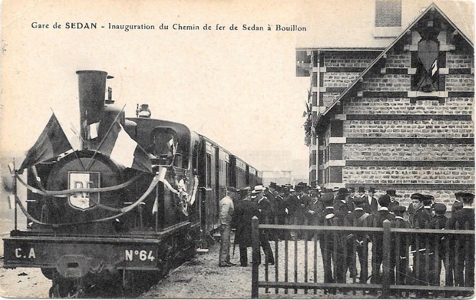 Inauguration gare de sedan