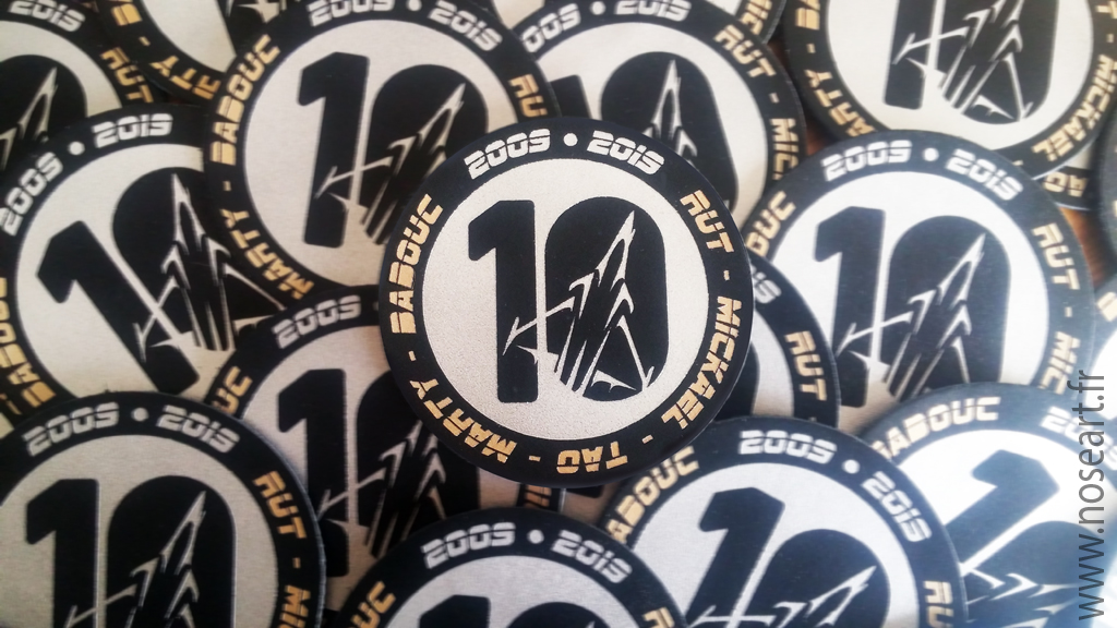 Patch anni 10 ans rsd