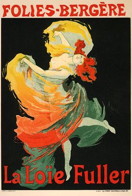 Affiche pour les Folies Bergère - Jules Chéret