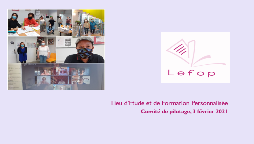 Comité de Pilotage du LEFOP - 3 fév 2021