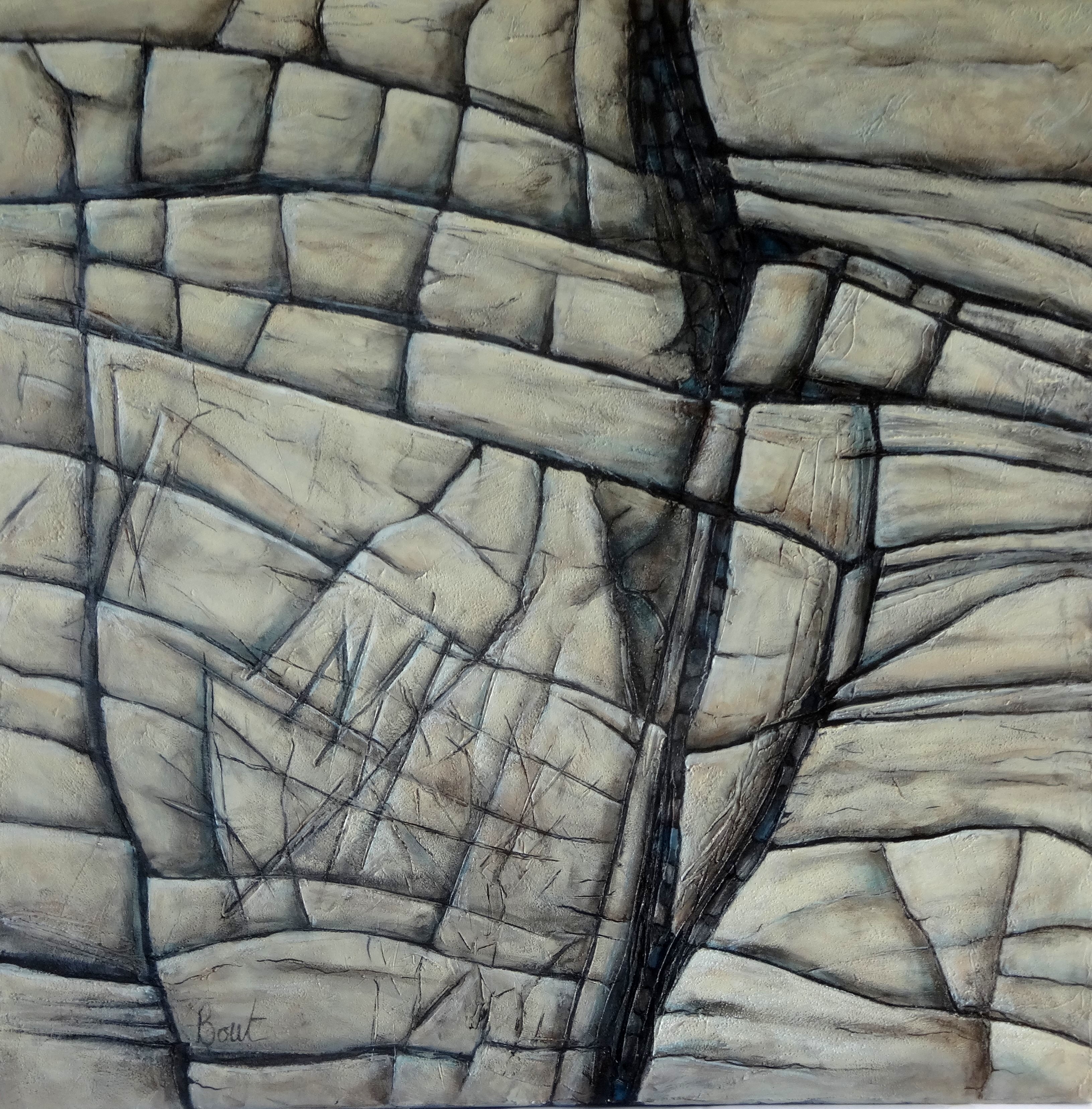 Acrylique sur toile 80x80cm