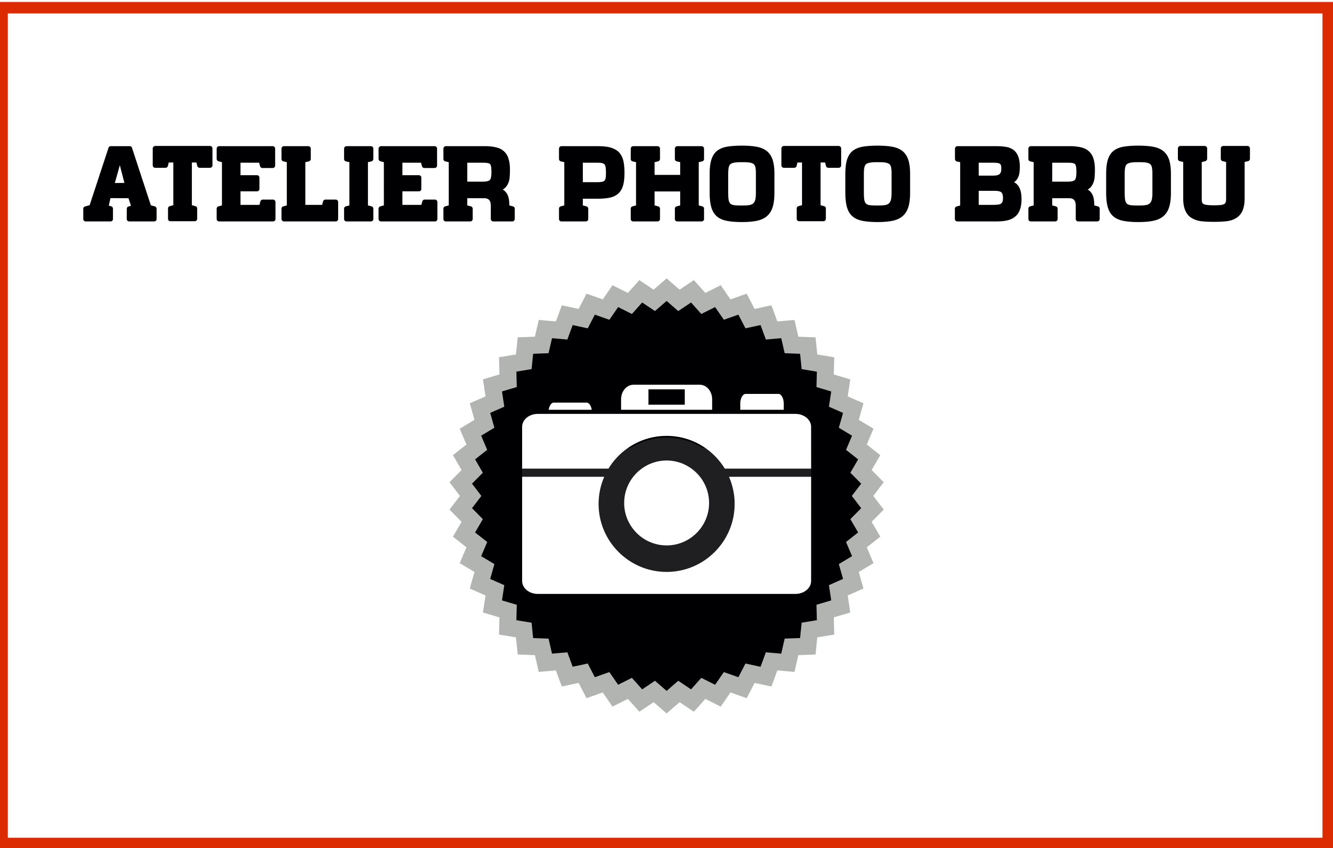 Logo atelier photo brou