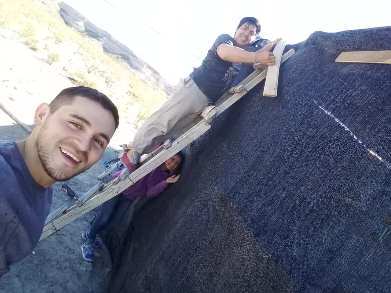 ¡Robando Sonrisas construye el comedor solidario Rayito de Luz!