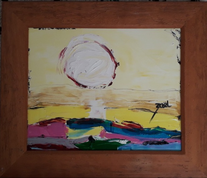Here-come-the-sun-46x54-cadre-
