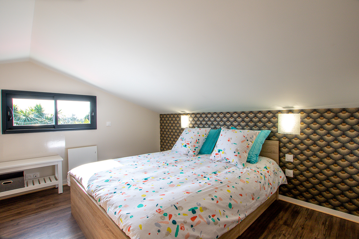 Gite de la joubretiere st gilles croix de vie vendee chambre