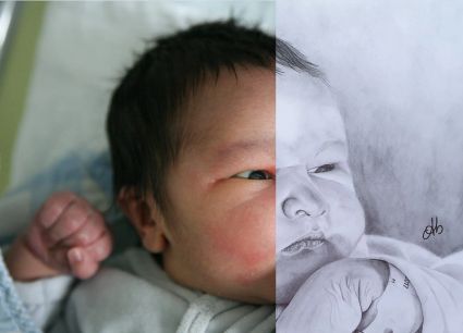 Comparaison portrait vs photo