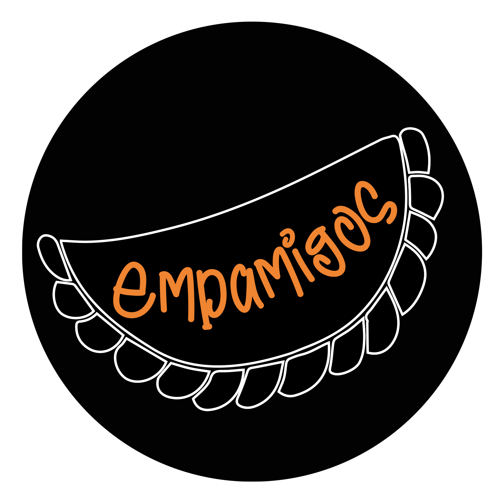 notre logo? Empanadas + Amigos = Empamigos!

trateur sud américain dans la région spadoise et ses environs. Nos spécialités sont les empanadas, des chaussons farcis à la viande de boeuf, poulet ou légumes! un régal pour vos papilles! 

cuisine locale, bio, fraîche et disponible uniquement sur commande et en quantité limitée!

chef, étoiles, local, bio, francorchamps, f1, racing, tourisme spa, spadois, verviers, 4800, 4900, takeaway, take-away, sauces maisons, homemade, facebook, poulet curry, pizza, burger