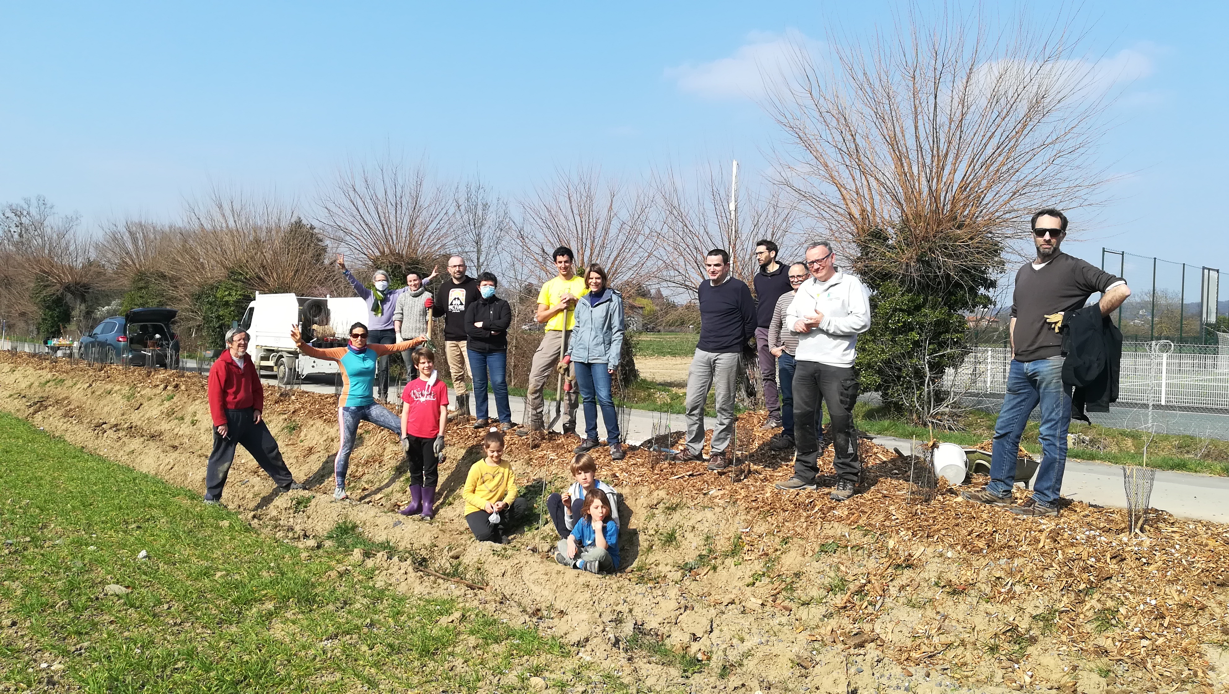Plantation Parcieux 06 mars 2021