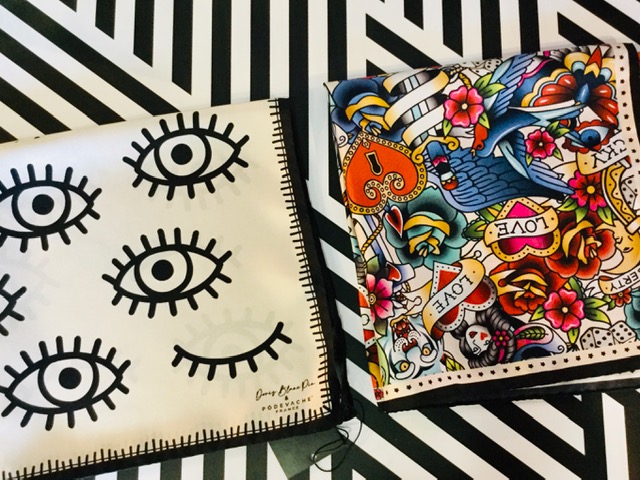 Foulards 100% Soie Pôdevache en 50X50 et 100X100cm selon les modèles