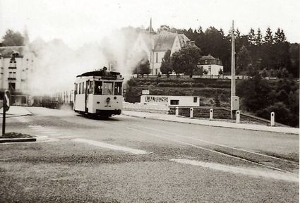 Pont de france tram 1957