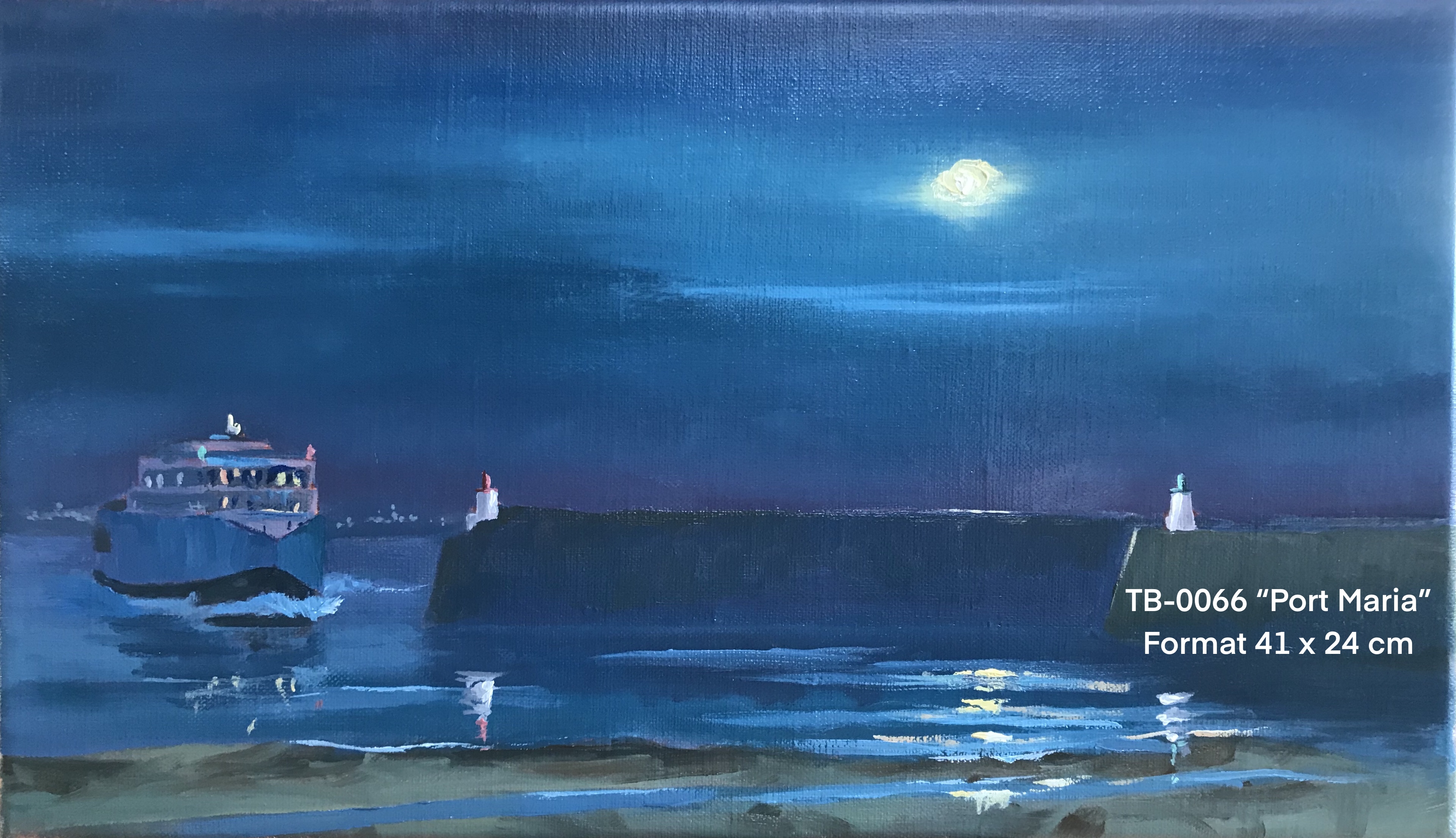 Ty by artiste peintre quiberon tb0066