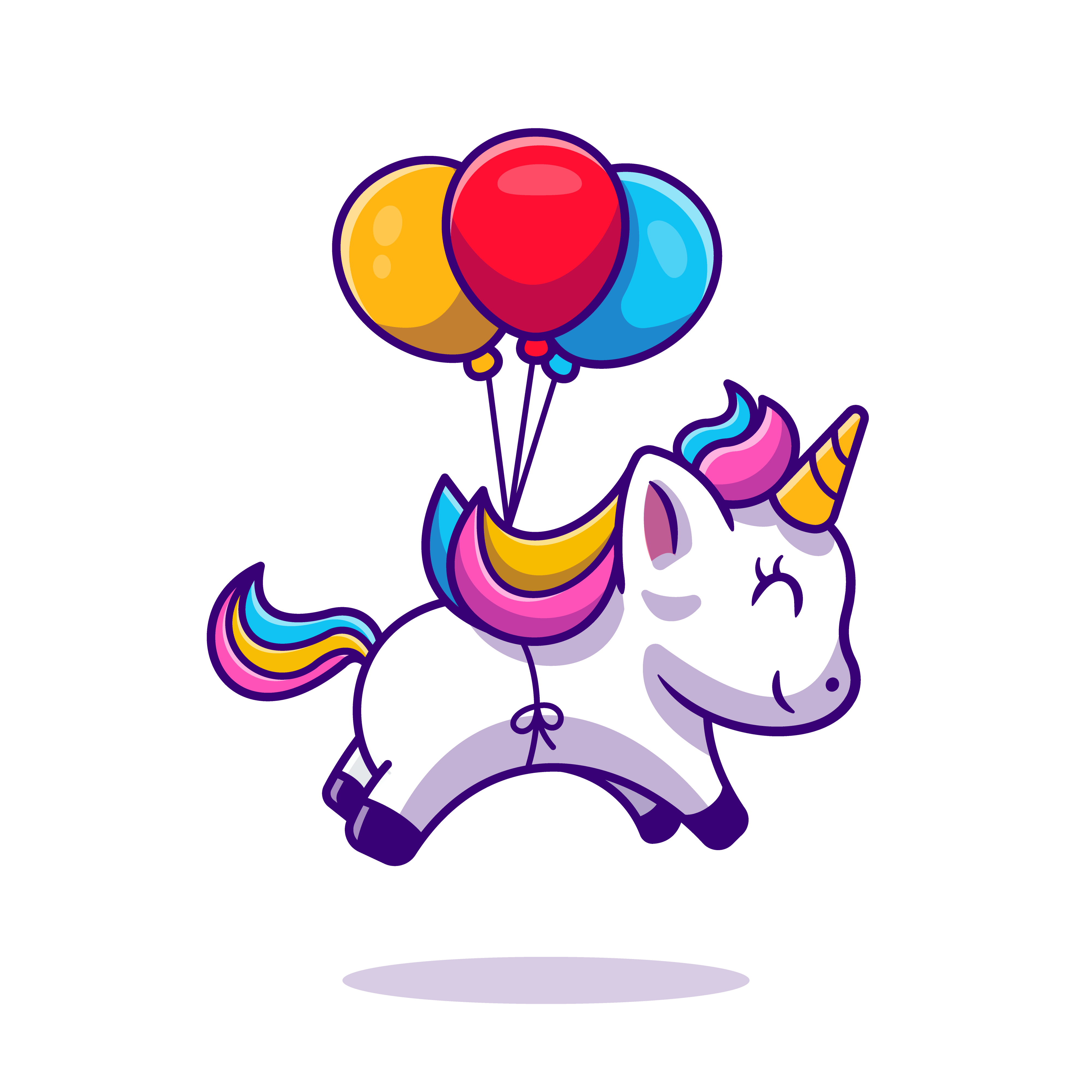 Licorne-ballon