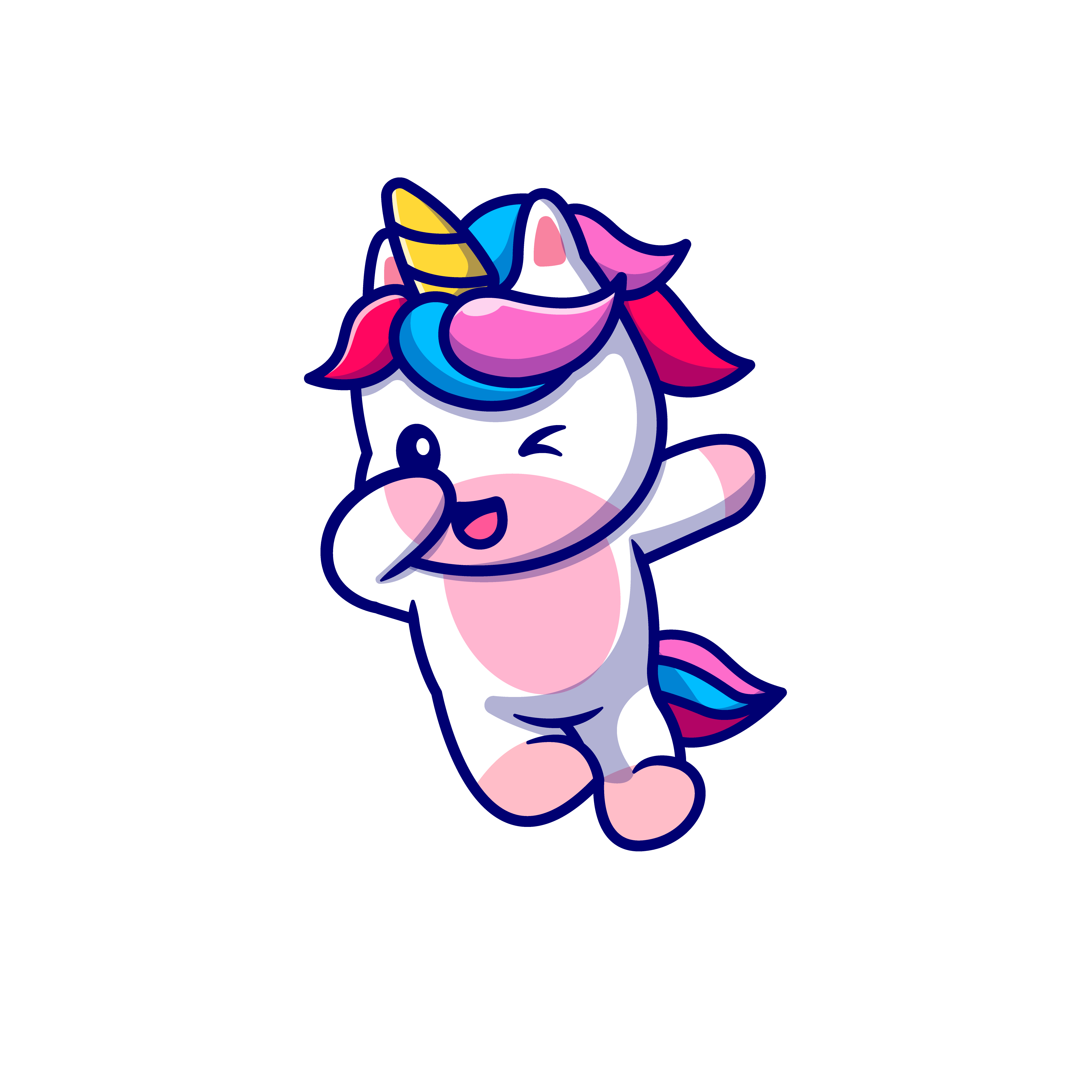 Licorne-saute