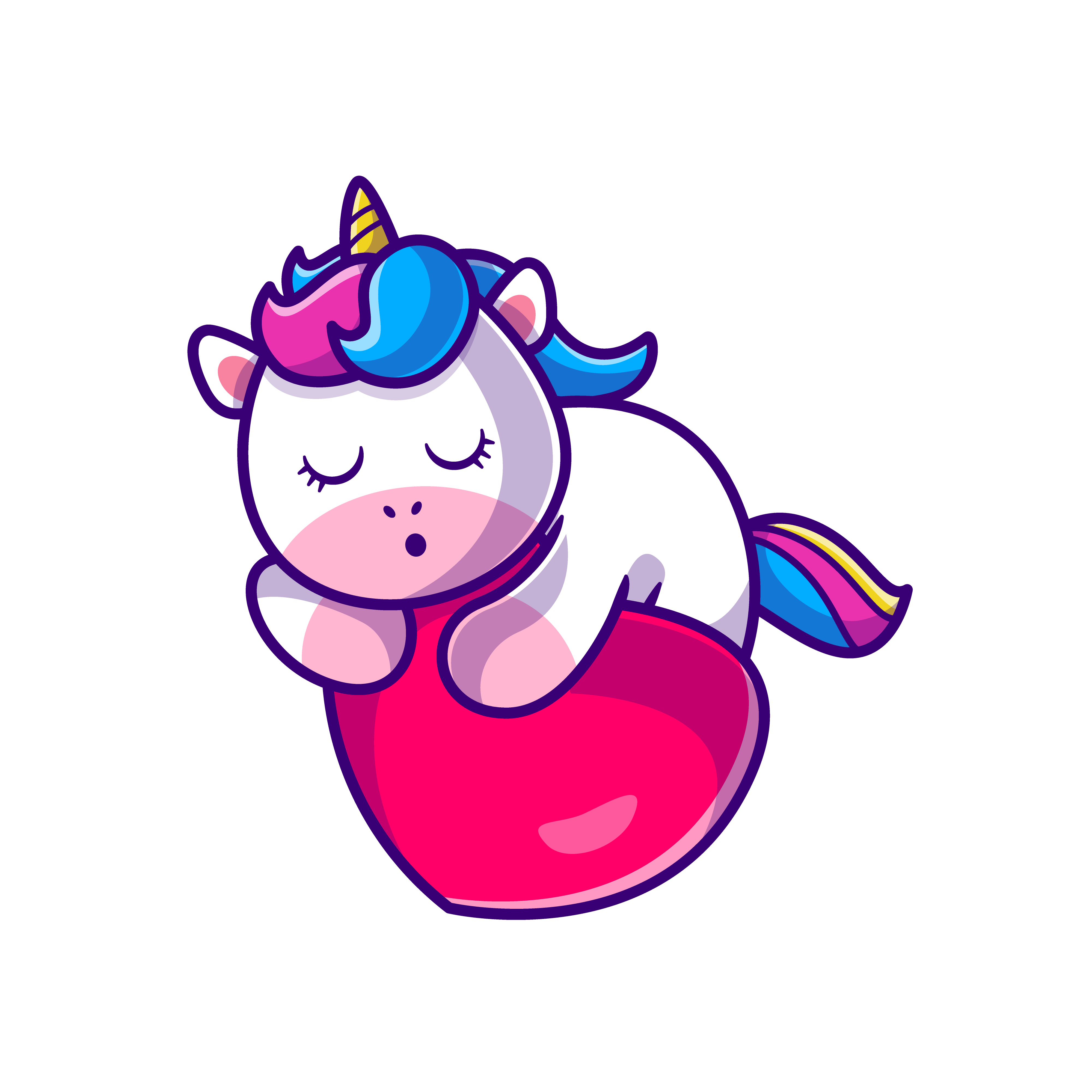 Licorne-coeur