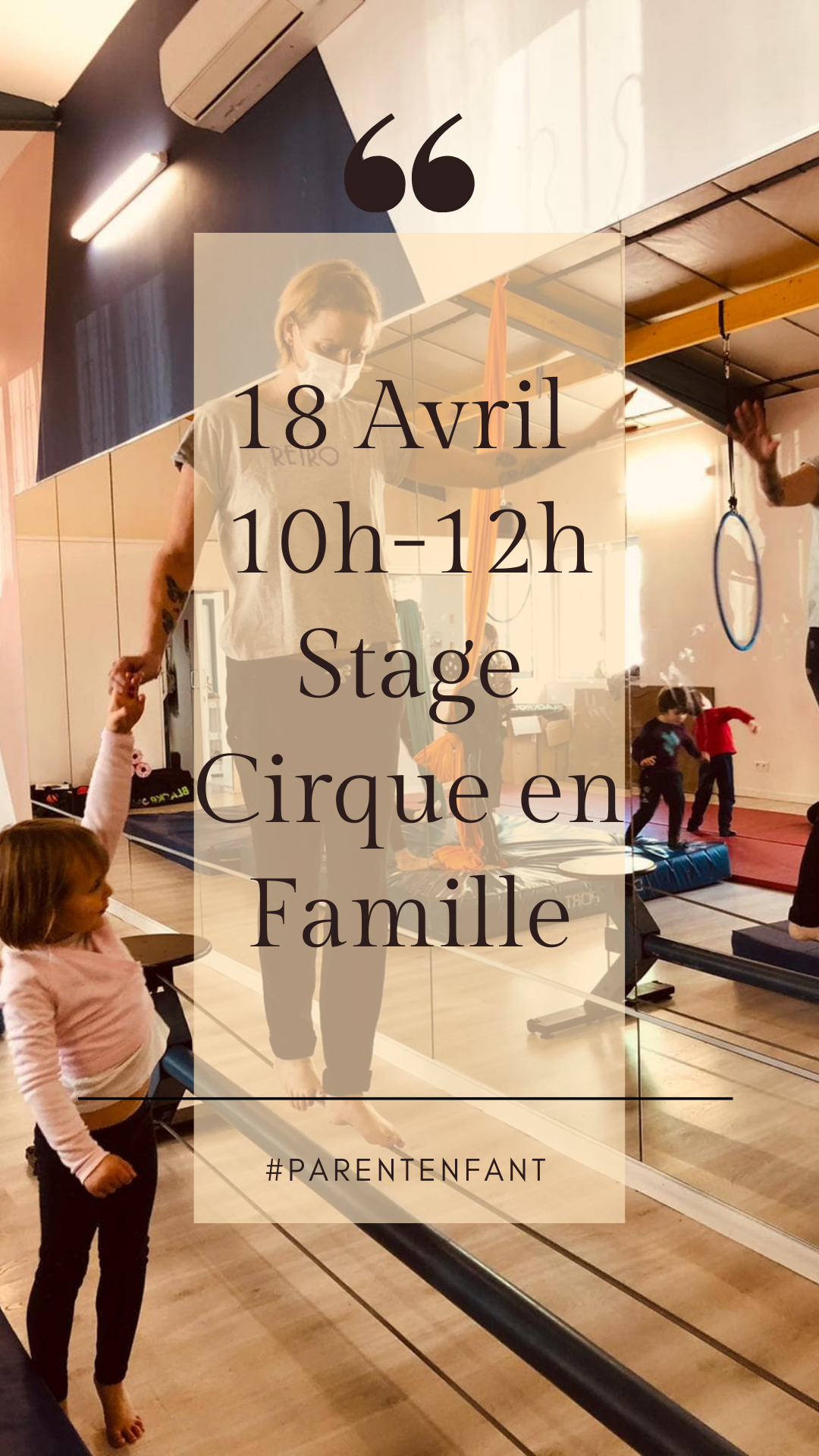 Stage Cirque en Famille
