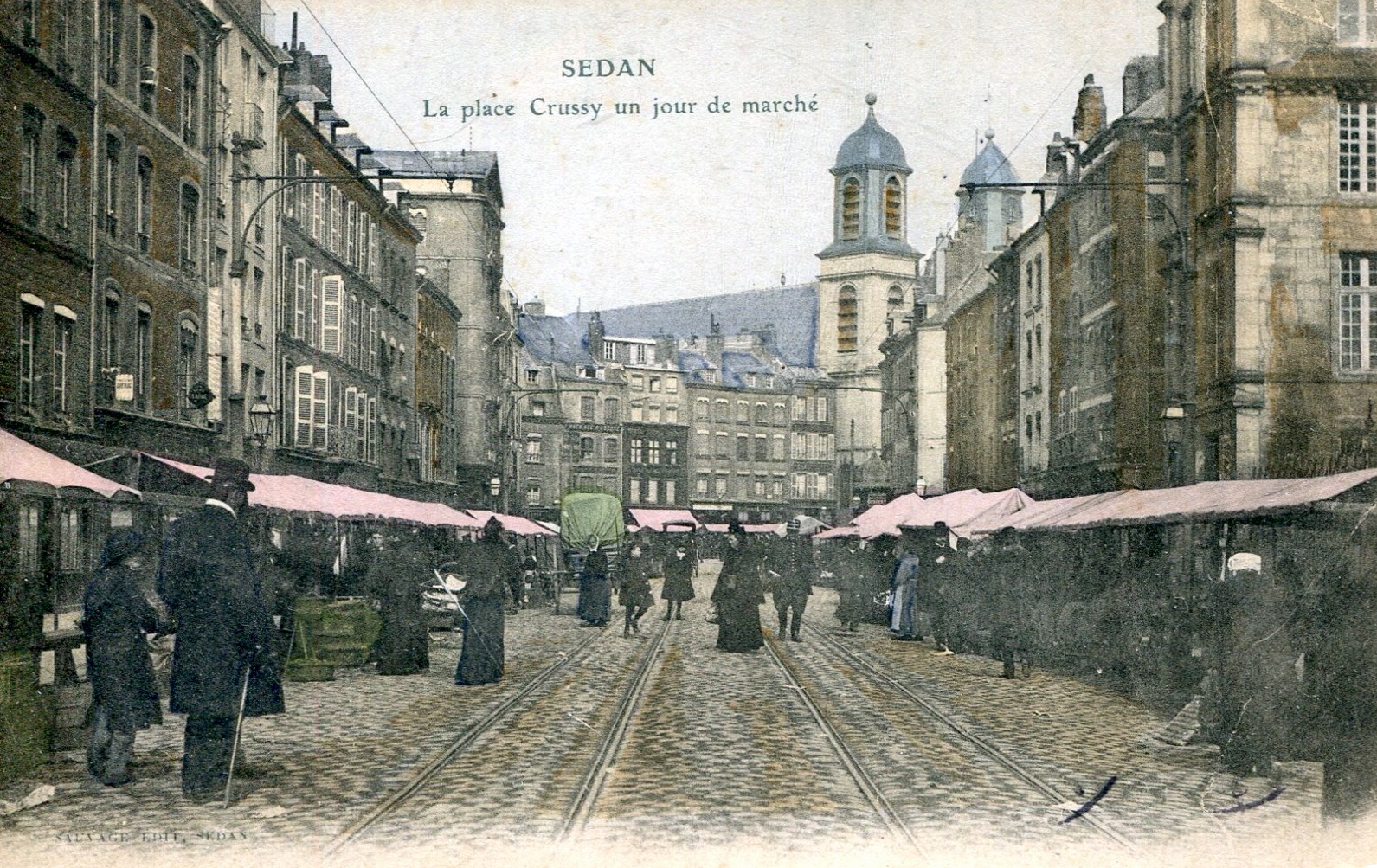 Place crussy tram de sedan ligne du fond de givonne