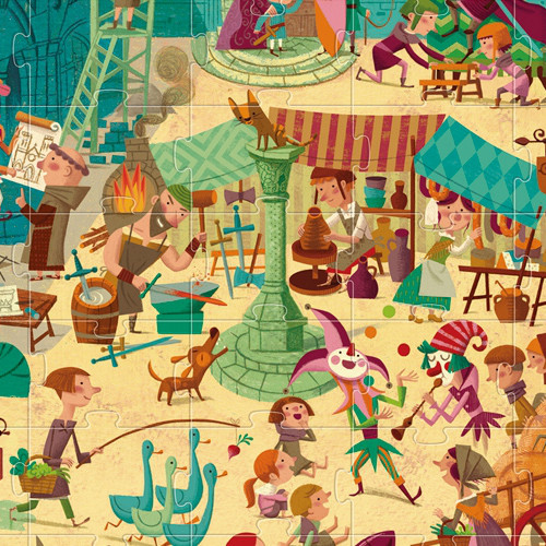 CABANE A JOUETS puzzle LONDJII : jouets en bois, made in France et made in Europe, kits créatifs, draisienne, jeux de société enfant et famille