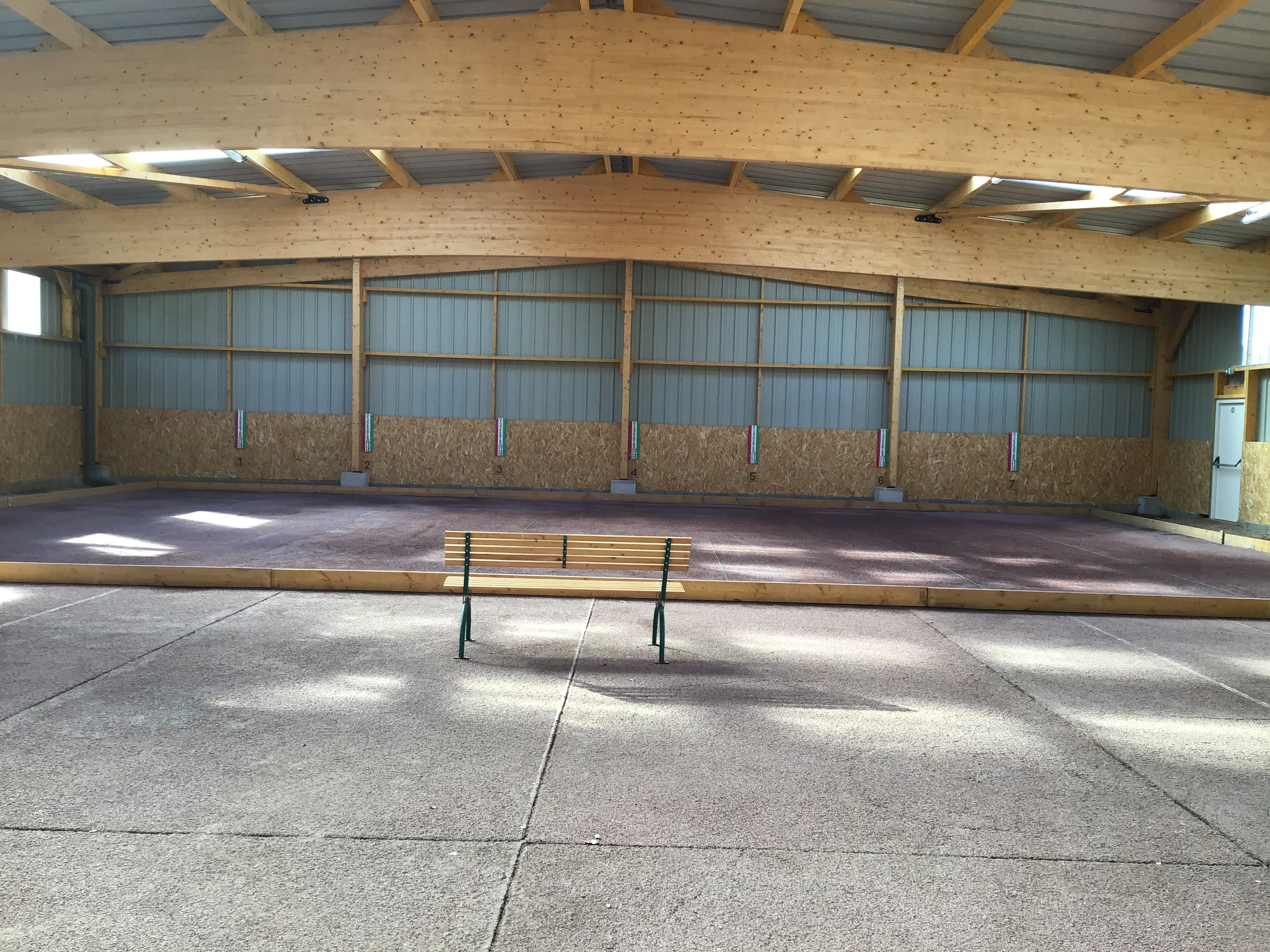 Le coin petanque