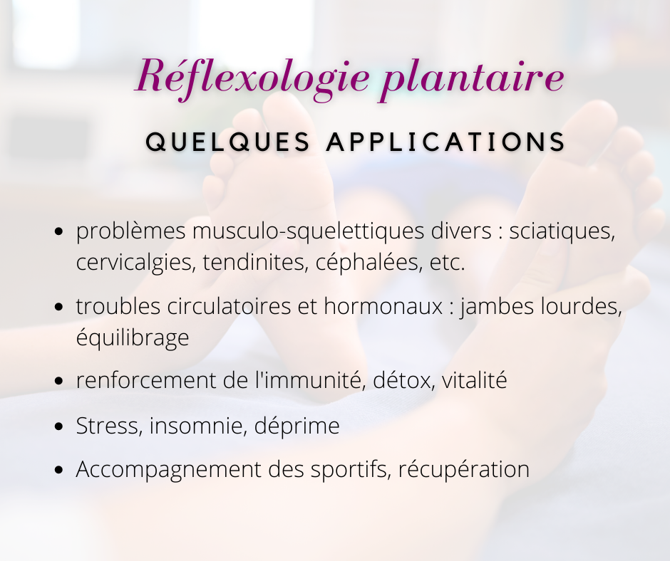 Le cabinet de reflexologie sera ouvert tous le mois de juillet 6 