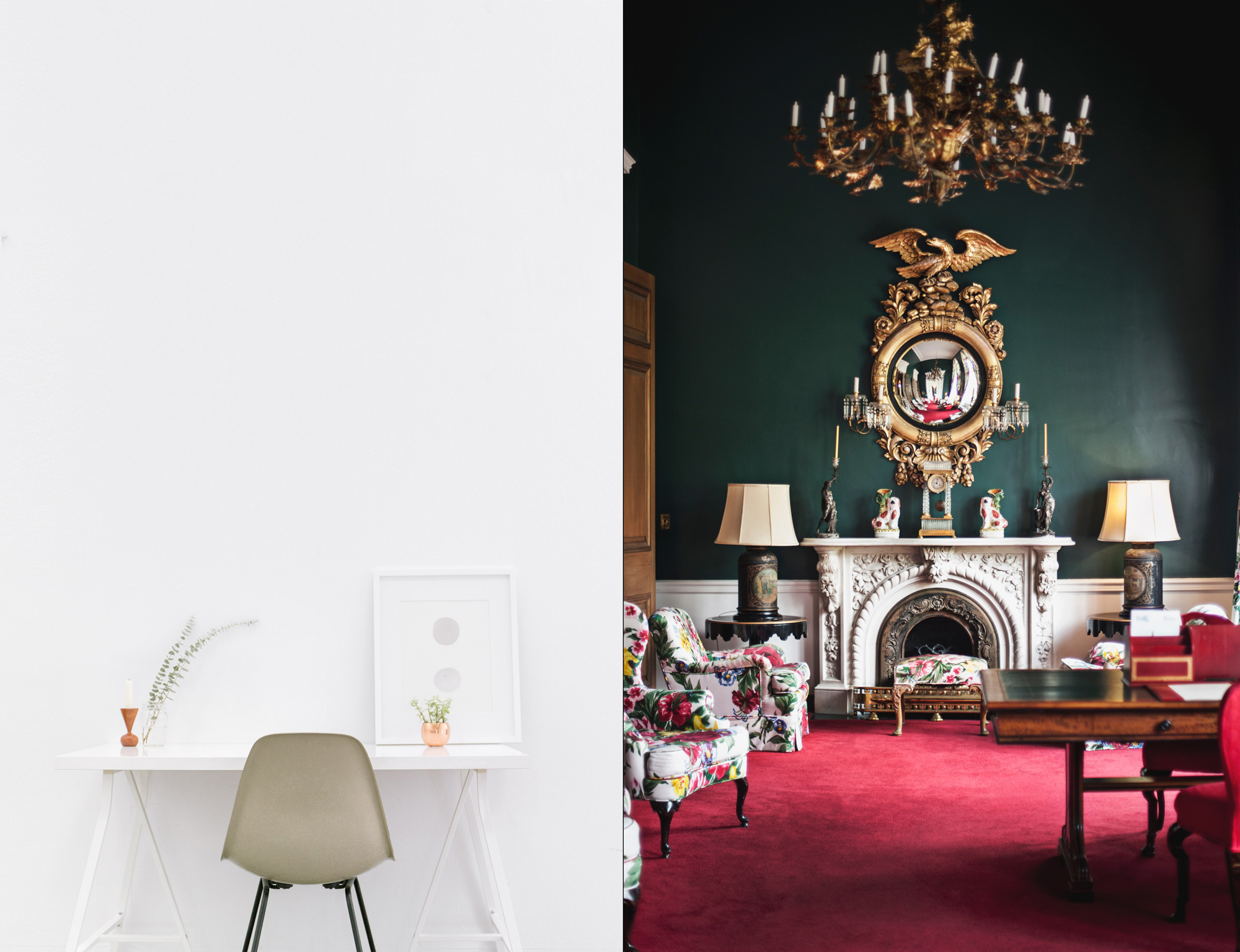 Le match du moment : minimalisme VS maximalisme
