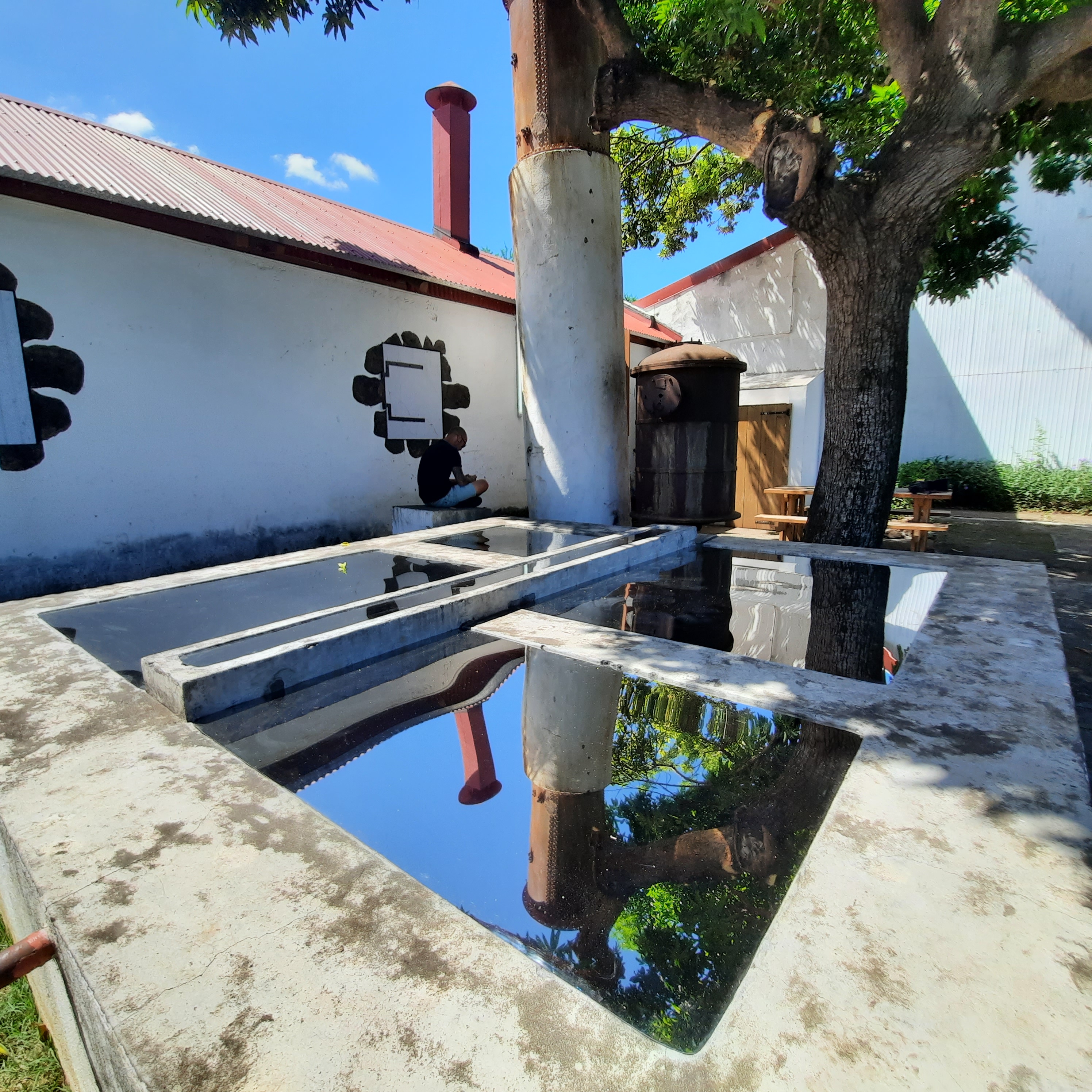 FRAC 2021, H2O, Ilusion d'eau,Inox Poli Miroir, 4m/4m