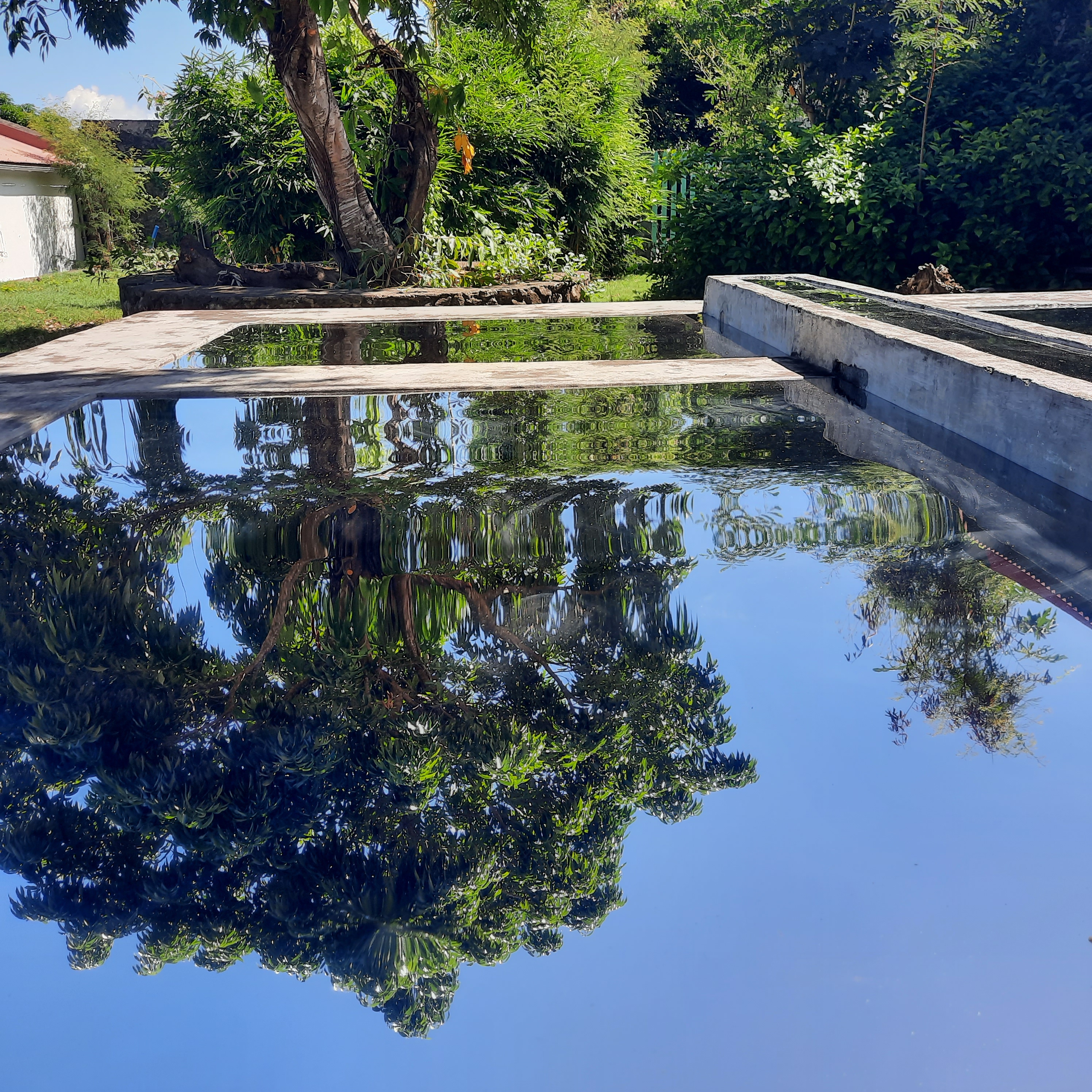 FRAC 2021, H2O, Ilusion d'eau,Inox Poli Miroir, 4m/4m