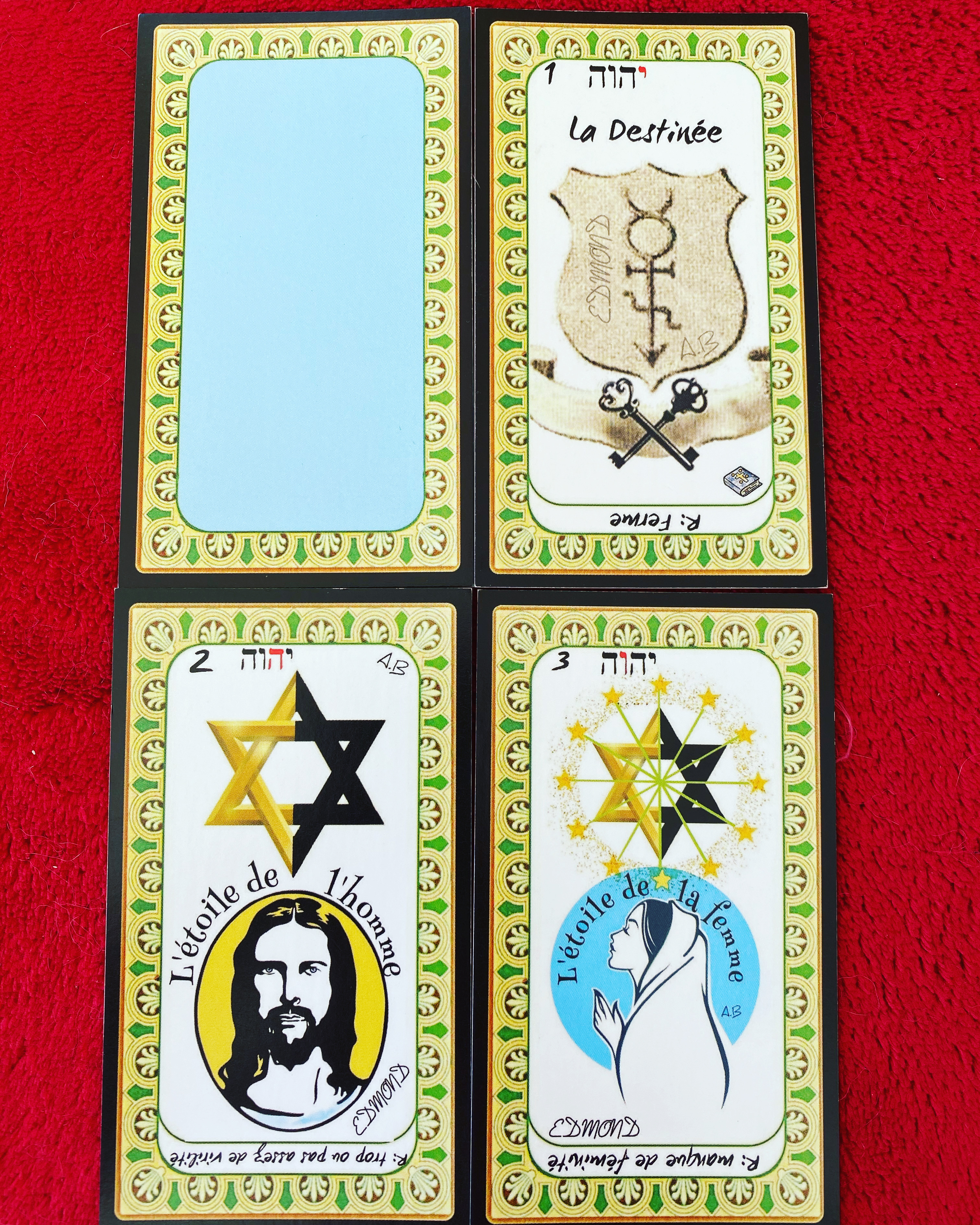 Oracle de Belline - cartes sans influence