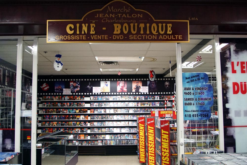 Cine boutique front