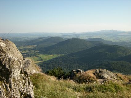 Vue du puy de dome 1 