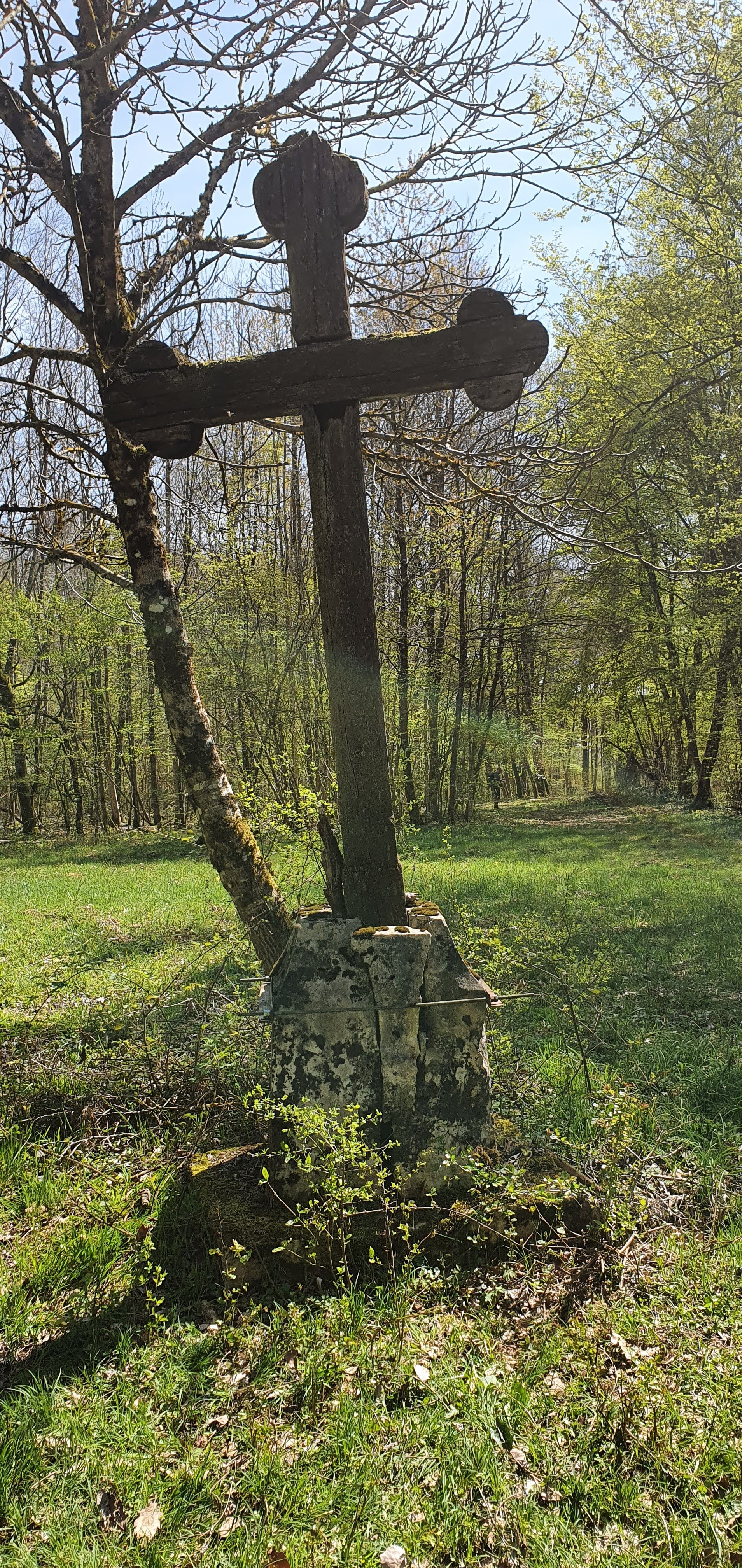 La croix des charbonniers foret de puvenelle 
