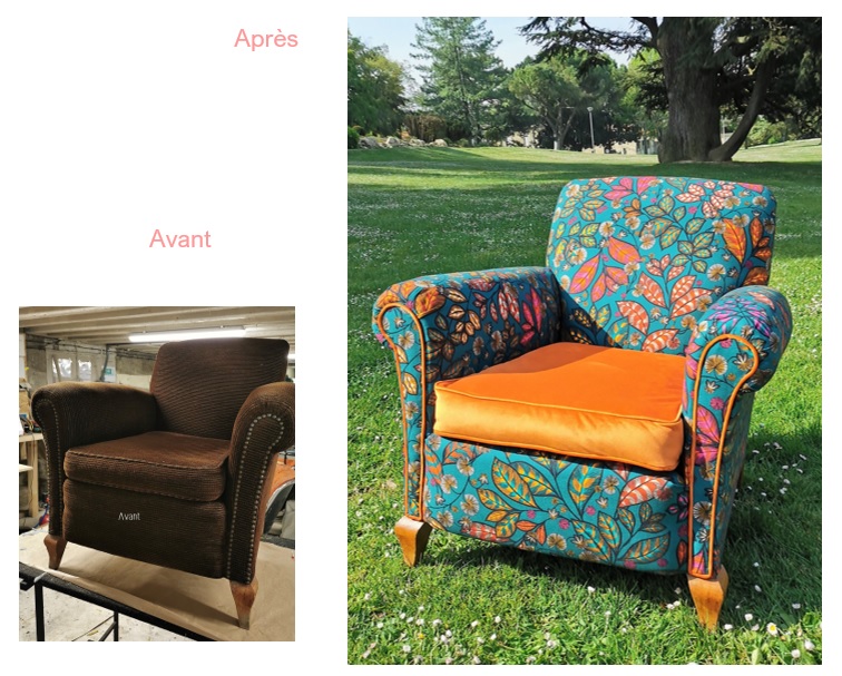 Anglais vert et orange