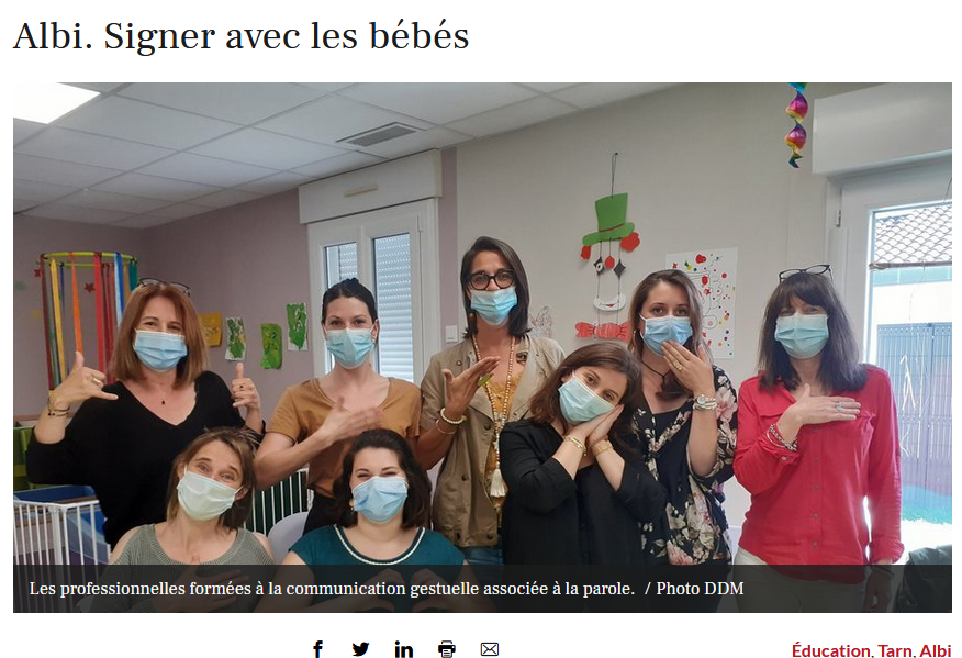 Signes // Article de la Dépêche