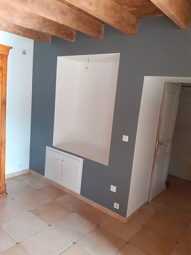 Mur et niche   poncage des poutres 35 maure de bretagne 