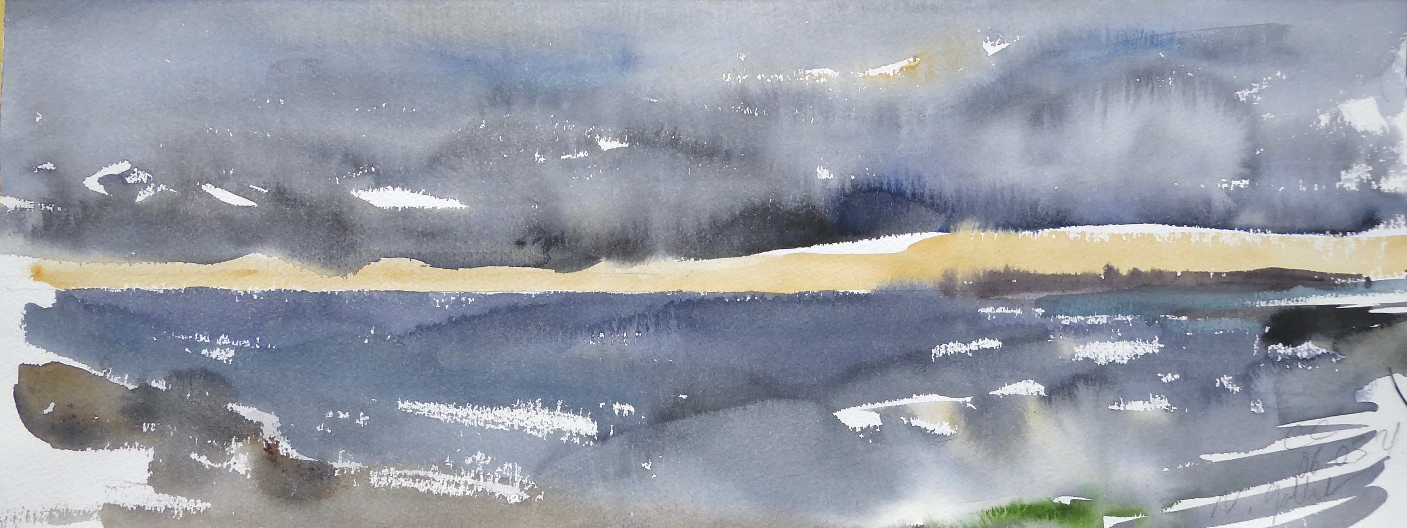 Aquarelle nathalie gallet concarneau mai 2021 10 15