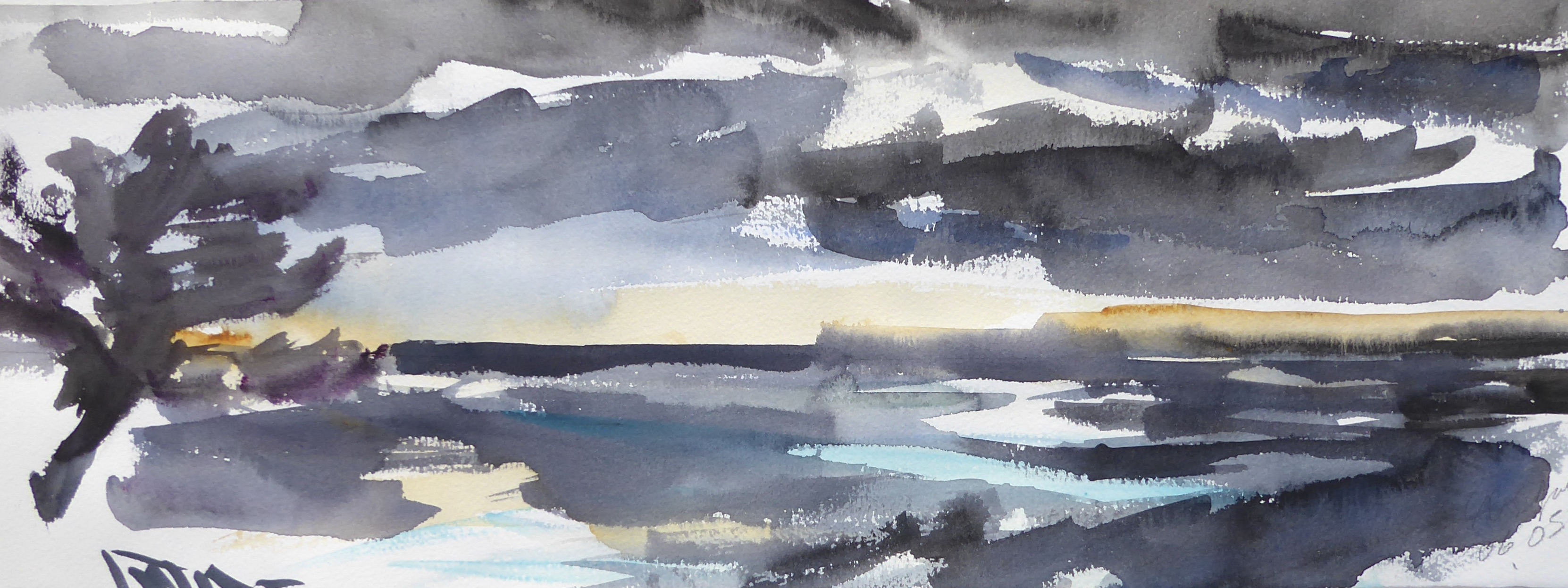 Aquarelle nathalie gallet concarneau mai 2021 11 15