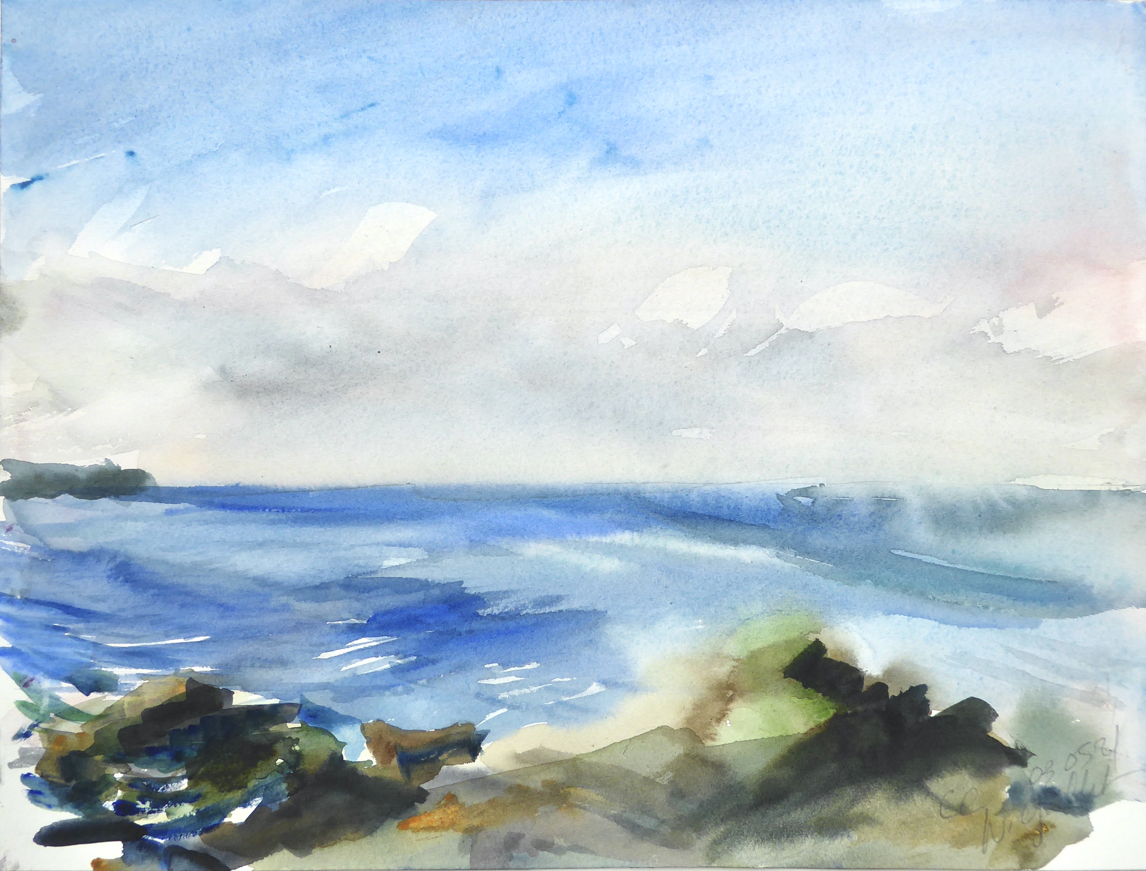 Aquarelle nathalie gallet concarneau mai 2021 08 15
