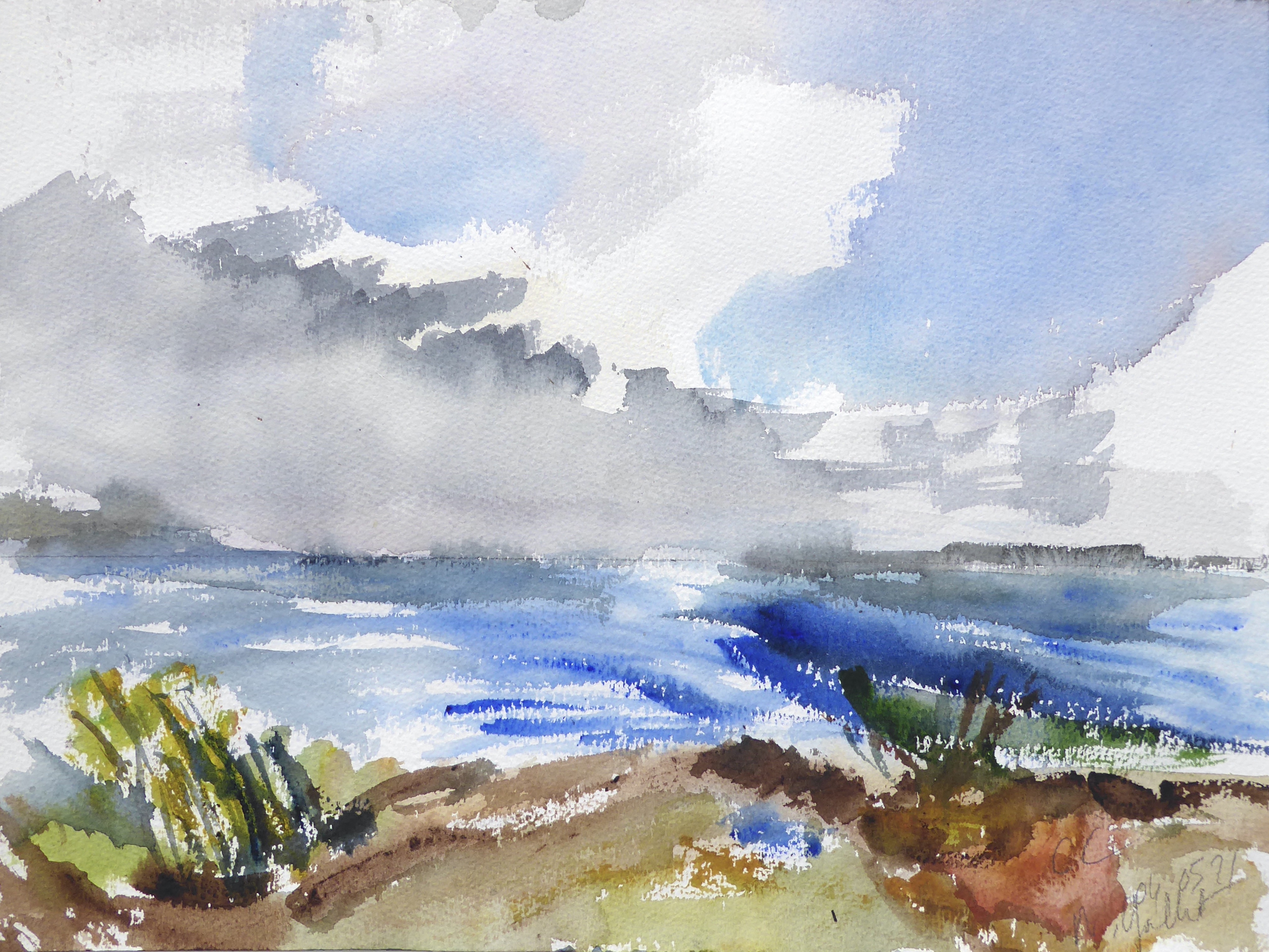 Aquarelle nathalie gallet concarneau mai 2021 06 15