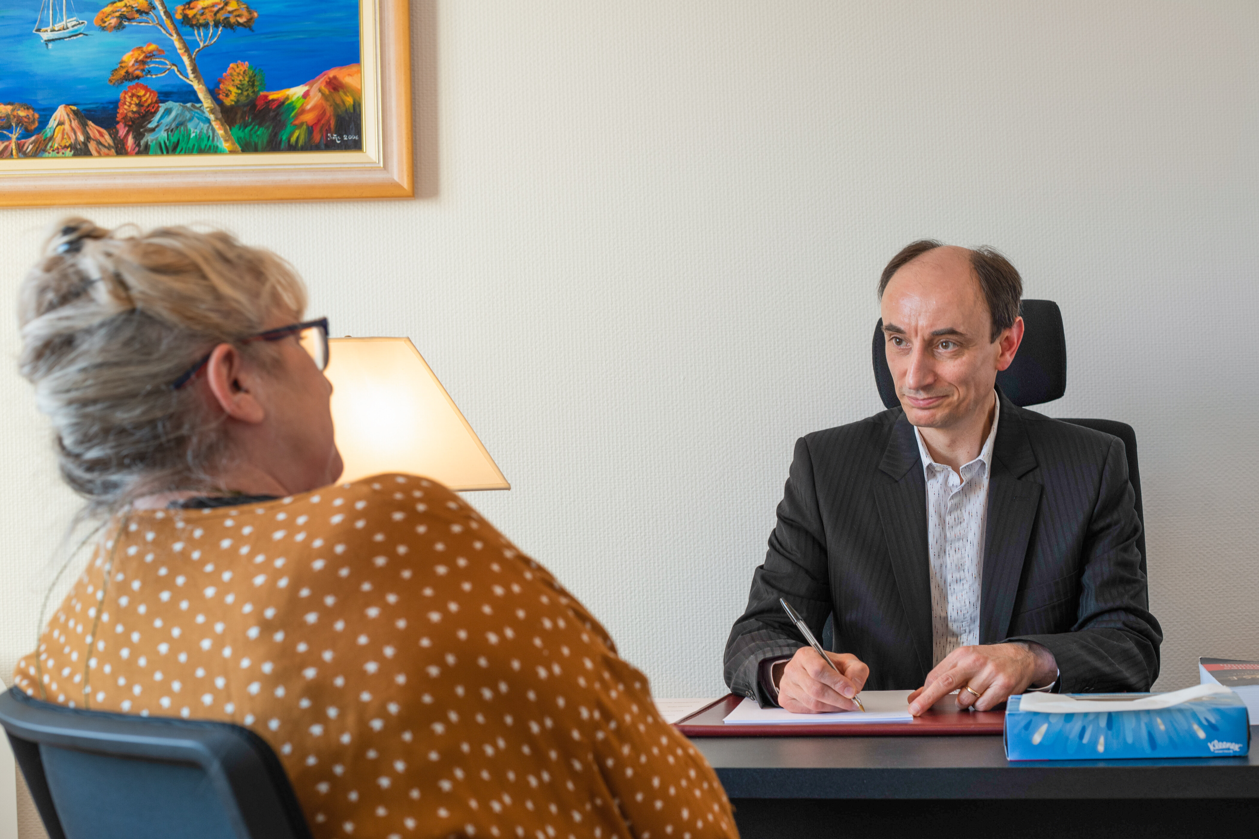 entretien hypnose Thierry Couronne hypnothérapeute