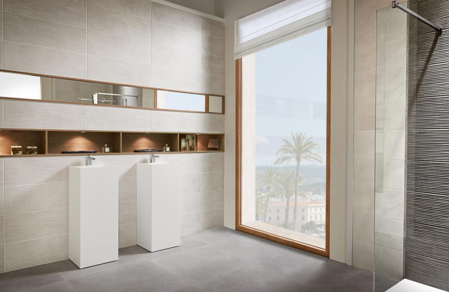 Les materiaux bruts ideal pour une salle de bains authentique