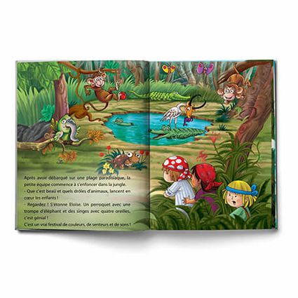 Livre personnalise enfant pirates tresor