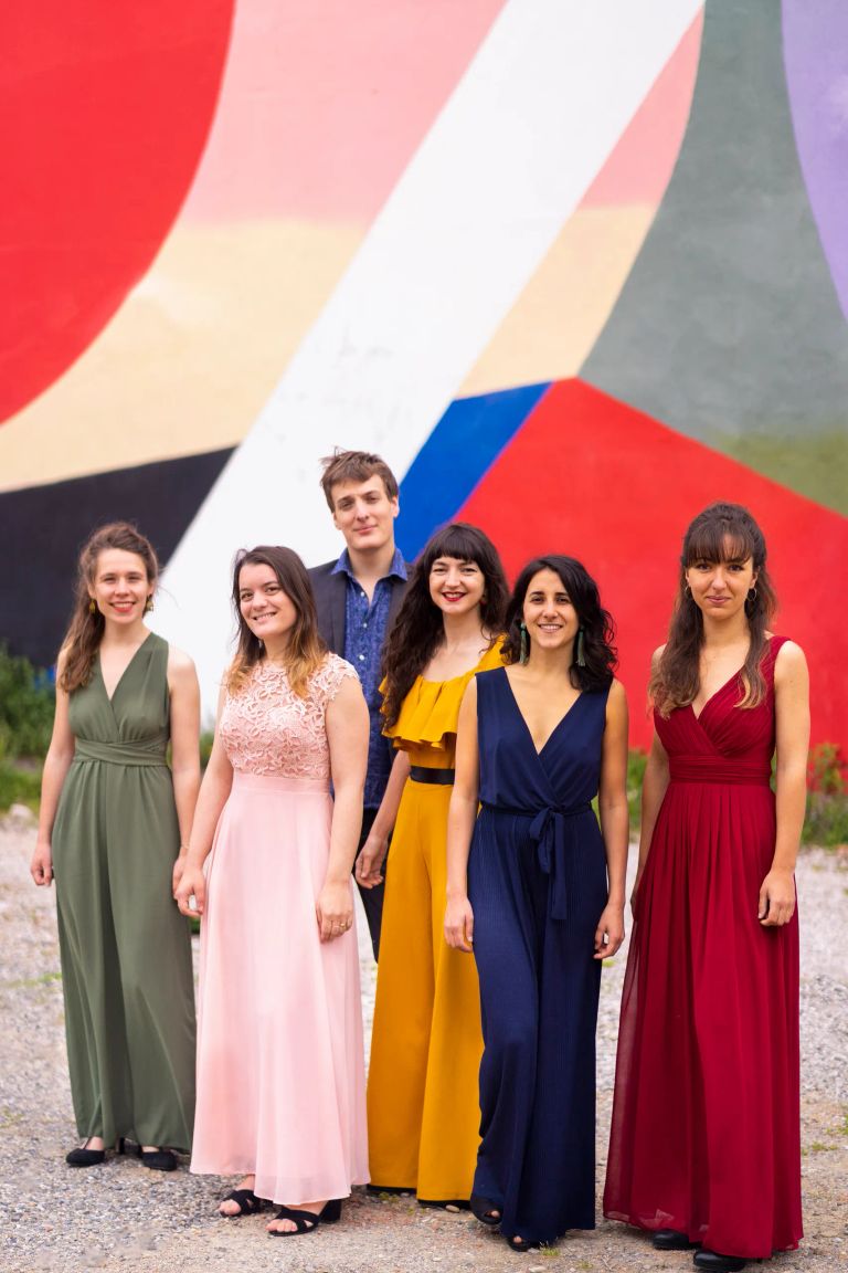 Crédit Photo : Barbara Olmos - Lyra :  Amandine Bontemps, Estelle Besingrand, Etienne Manchon, Camille Suffran, Coline Lemarchand et Camille Antona.