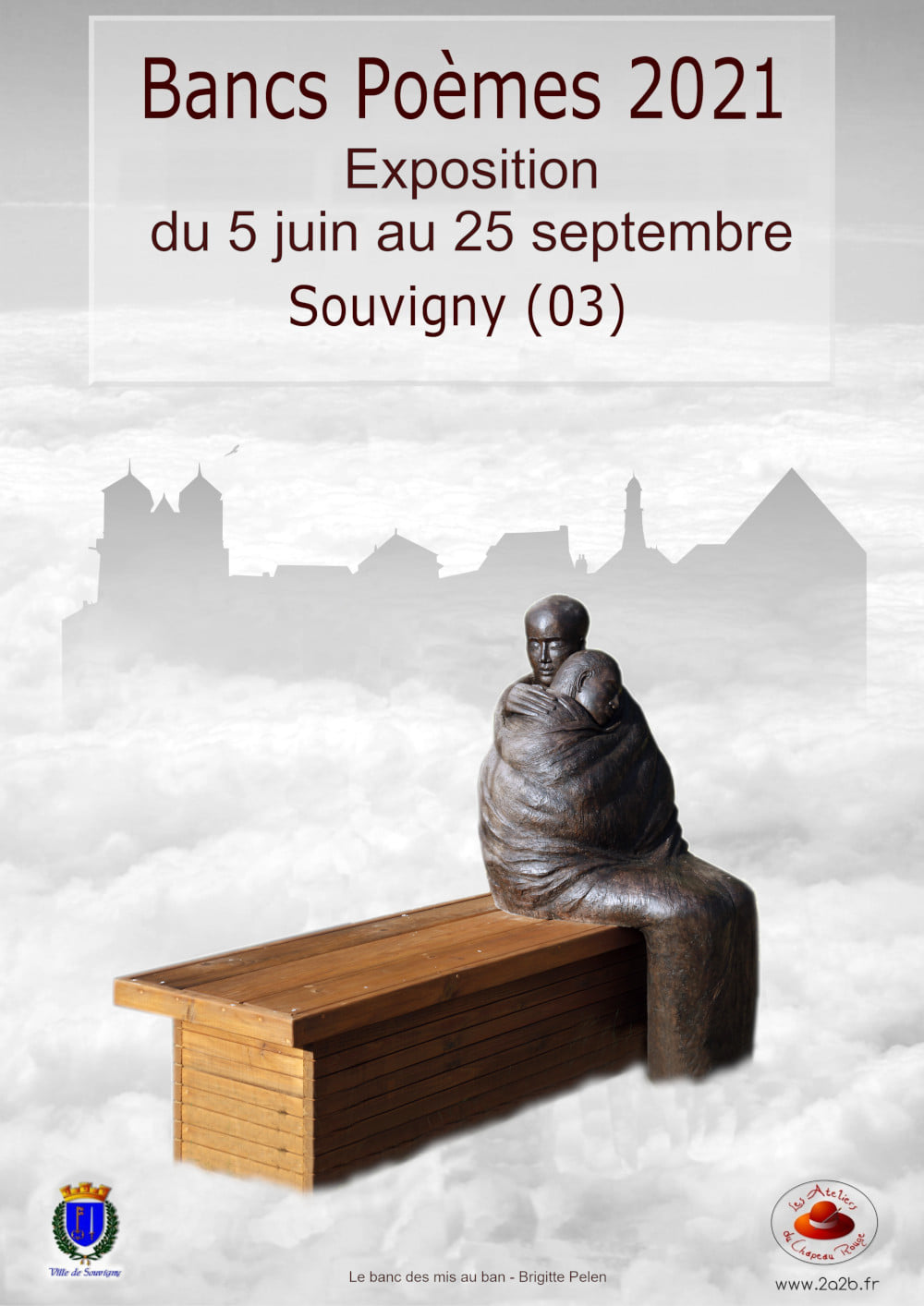 Affiche bancs poemes 2021