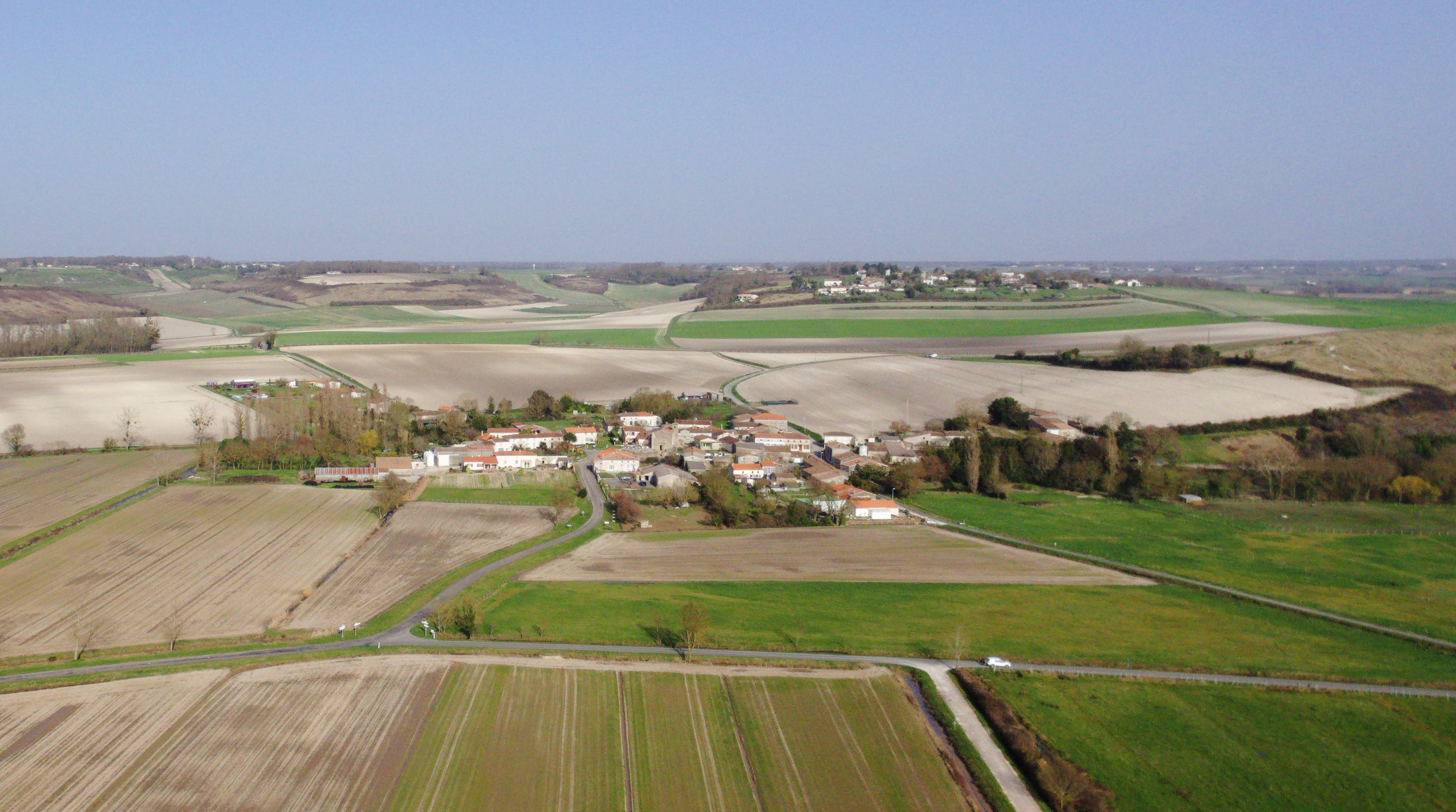 Village de saint romain sur gironde
