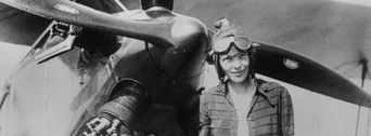 Amelia-apres-son-aterrissage-en-1932-irlande