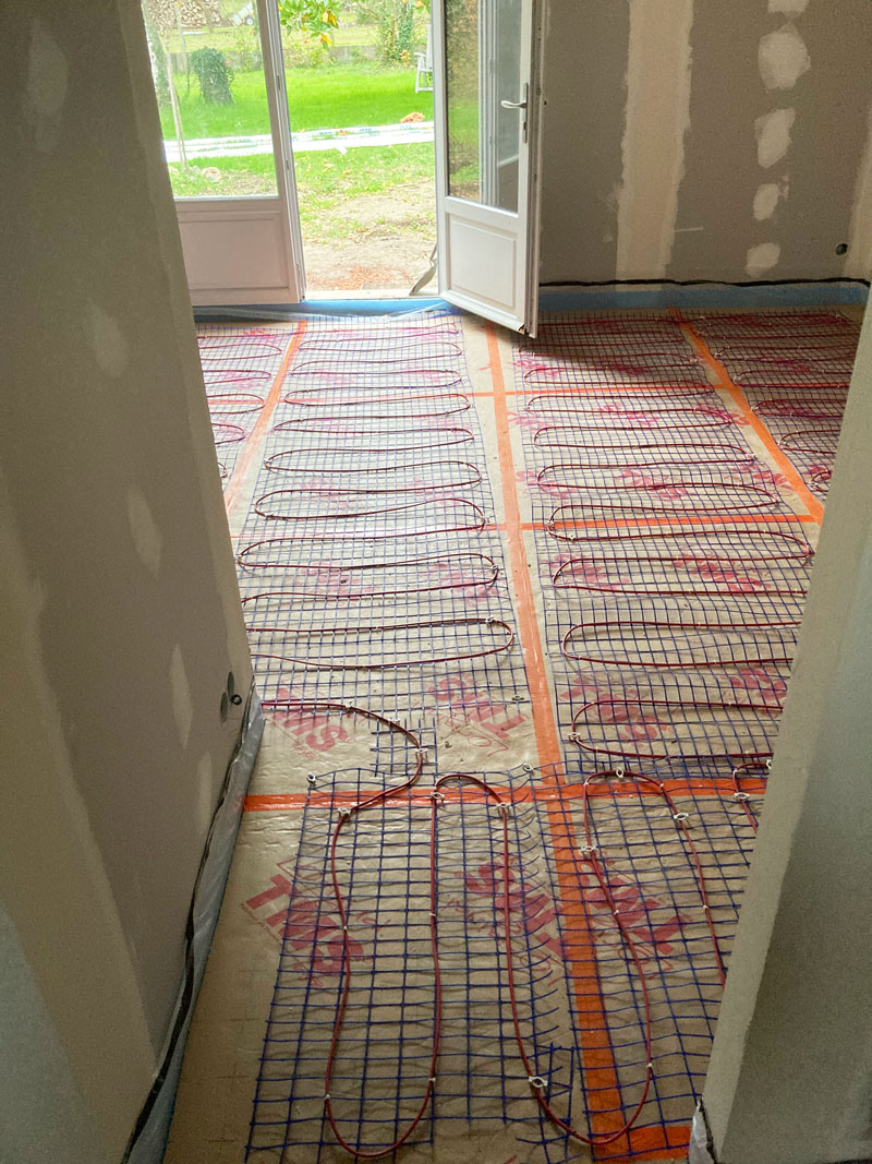 Plancher chauffant 2 