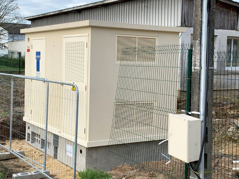 Installation et raccordement de poste hta