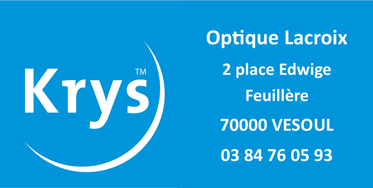L'Optique Lacroix Krys à vesoul soutient le club de basket